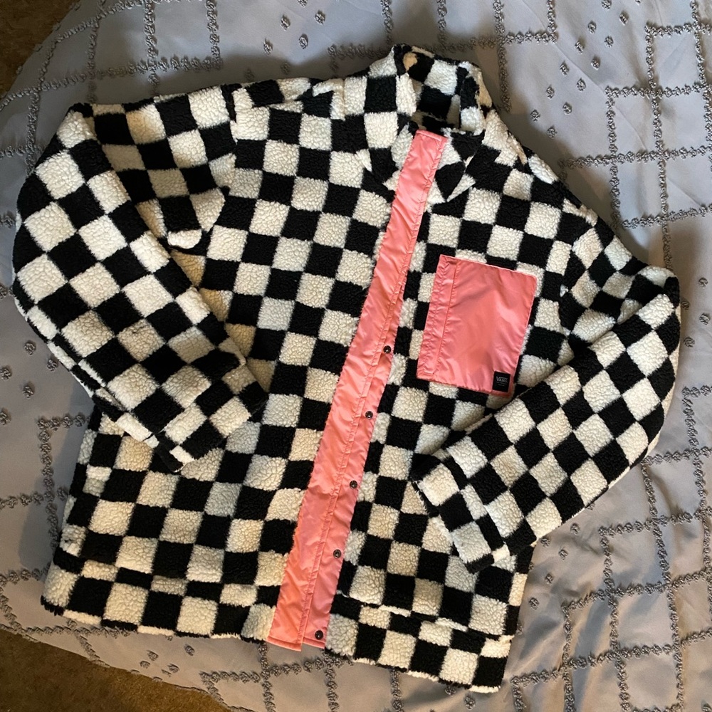 VANS Winterset Checkerboard Sherpa Jacket